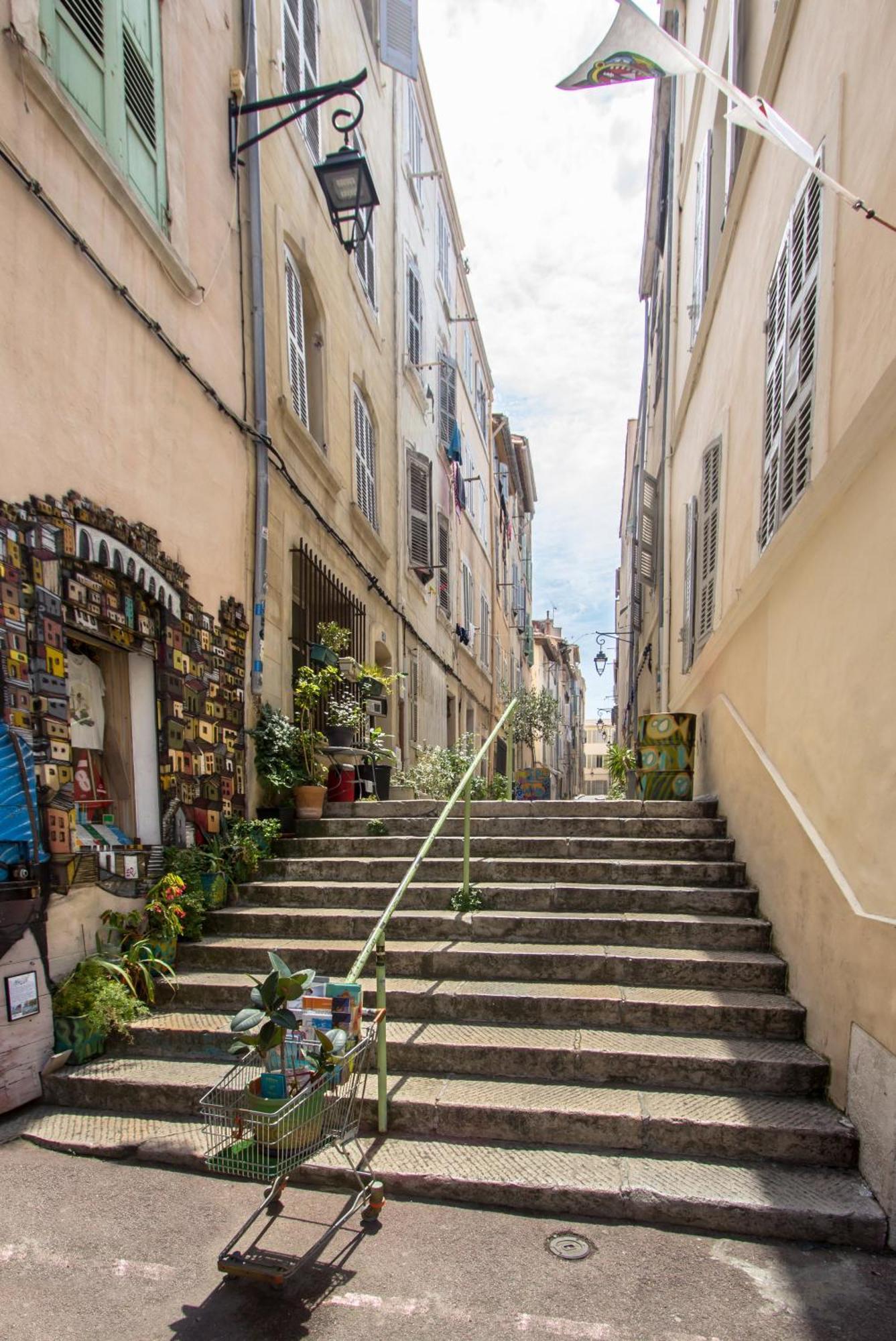 Adira Marseille Panier 2 Etoiles Lejlighed Eksteriør billede